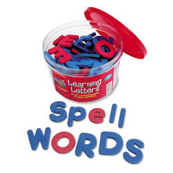 Soft Foam Upper & Lowercase Magnetic Learning Letters - Set of 104 Pieces - by Learning Resources