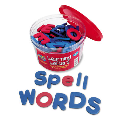 Soft Foam Upper & Lowercase Magnetic Learning Letters - Set of 104 Pieces - by Learning Resources - LER6304