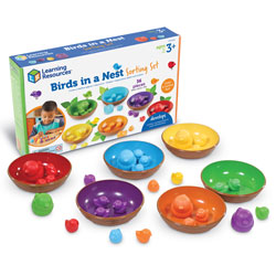 *BOX DAMAGED* Birds in a Nest Sorting Set - by Learning Resources