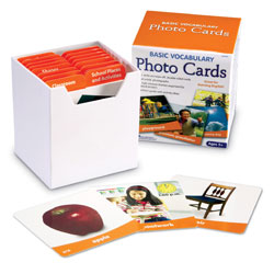 Basic Vocabulary Photo Cards - by Learning Resources