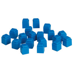 Interlocking Base 10 Plastic Units - Set of 100 - by Learning Resources