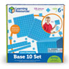 Magnetic Base 10 Demonstration Set - Set of 131 Pieces - by Learning Resources - LER6366