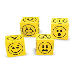 Soft Foam Emoji Dice - Set of 200 - by Learning Resources