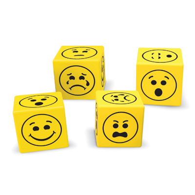 Soft Foam Emoji Dice - Set of 200 - by Learning Resources - LER6367