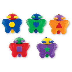 Snap-n-Learn Shape Butterflies - by Learning Resources