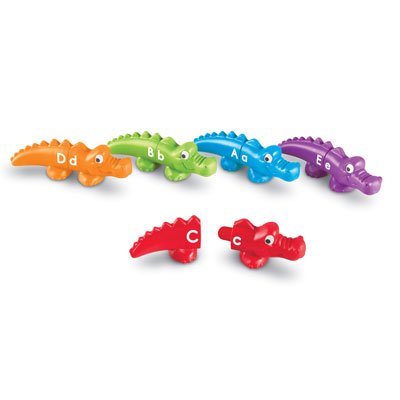 Snap-n-Learn Alphabet Alligators - by Learning Resources - LER6704