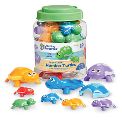Snap-n-Learn Number Turtles - by Learning Resources - LER6706