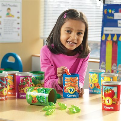 1 to 10 Counting Cans - by Learning Resources LER6800 | Primary ICT