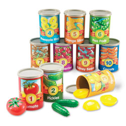 1 to 10 Counting Cans - by Learning Resources