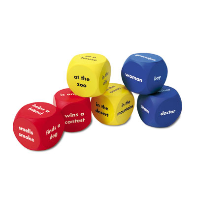 Story Starter Word Cubes - Set of 6 - by Learning Resources - LER7020