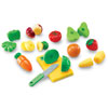Pretend & Play Sliceable Fruits & Veggies - Set of 23 Pieces - by Learning Resources