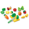 Pretend & Play Sliceable Fruits & Veggies - Set of 23 Pieces - by Learning Resources - LER7287