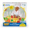 Pretend & Play Sliceable Fruits & Veggies - Set of 23 Pieces - by Learning Resources - LER7287