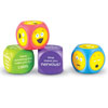 Soft Foam Emoji Cubes - Set of 4 - by Learning Resources - LER7289