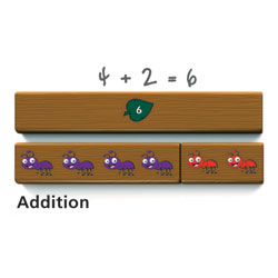 Cuisenaire Jr. Ants on a Log - by Learning Resources