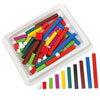 Wooden Cuisenaire Rods Introductory Set - (in a tray) - by Learning Resources - LER7501