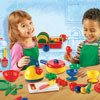 Pretend & Play Great Value Kitchen Set - Set of 76 Pieces - by Learning Resources - LER9157