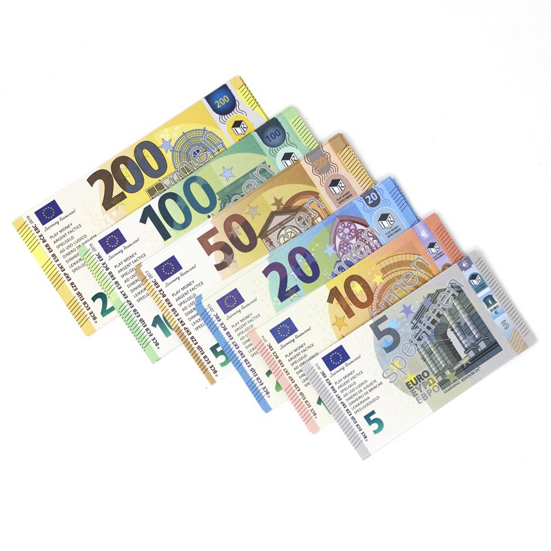 Play Money: Euro Notes Pack - Set of 60 - by Learning Resources - LSP1800-EUR
