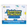 Rainbow Fraction Dominoes - by Learning Resources - LSP2503-UK