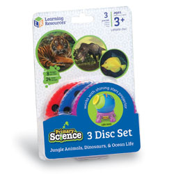 Primary Science Projector Add-On Discs - Set of 3 - by Learning Resources