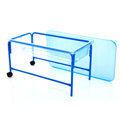 Clear Water Tray - 58cm Height Blue Stand - CD72263