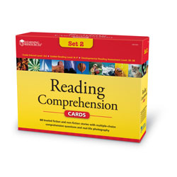 Reading Comprehension Card Set - Year Group 4 - by Learning Resources