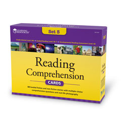 Reading Comprehension Card Set - Year Group 7 - by Learning Resources