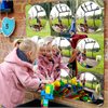 Giant 9-Domed Acrylic Mirror Panel - 780mm - CD72414