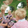 Giant 9-Domed Acrylic Mirror Panel - 780mm - CD72414