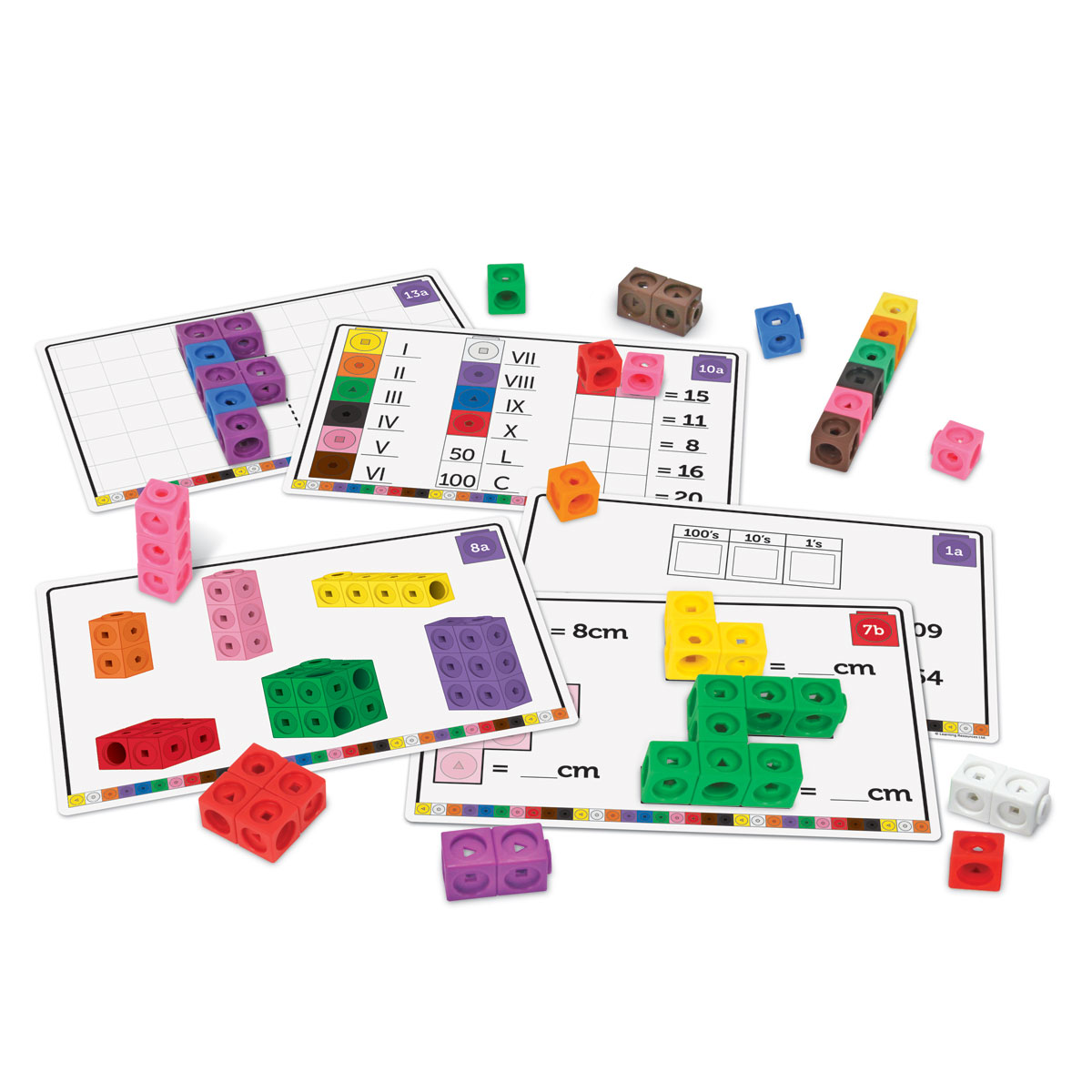 Learning Resources MathLink Cubes Big Builders