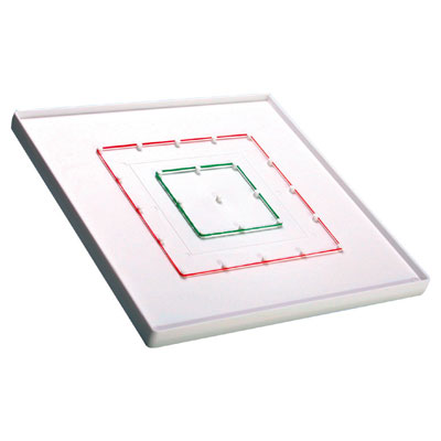 5 x 5 Pinboard (Geoboard) - Single - includes Elastic Bands - IP151459