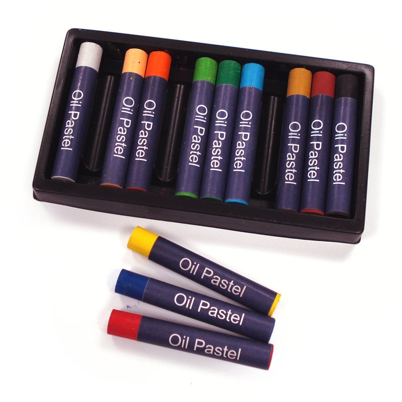 Oil Pastels - Set of 12 - MB-Z1016