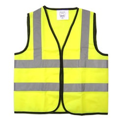 Children's Hi-Vis Waistcoat - Yellow - Small (4-6 years)