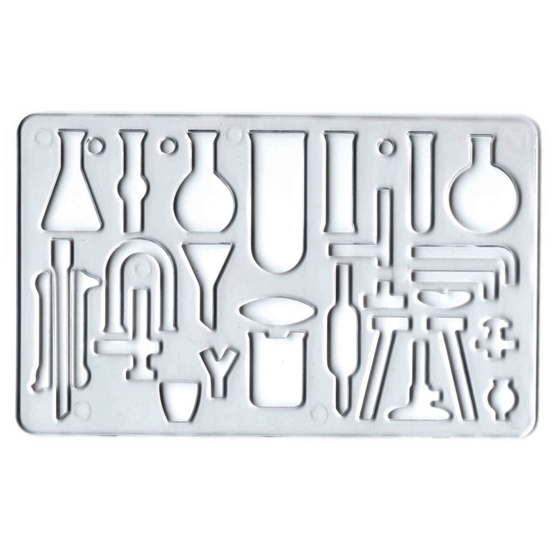 Chemistry Template Stencil - MB40010