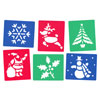 Christmas Stencils - Set of 6