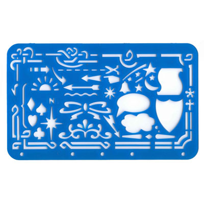 Artistic Template Stencil - MB40020