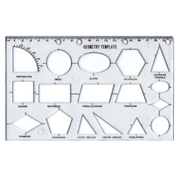 Geometry Template Stencil