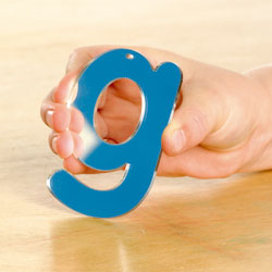 Mirror Lowercase Letters Small - 70mm - Set of 26