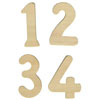 Wooden Numbers 0-9 - Set of 10 - MB1300-10