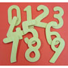 Wooden Numbers 0-9 - Set of 10 - MB1300-10