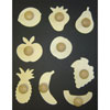 Wooden Fruit Templates - Set of 9 - MB1404-9