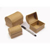 Paper Mache Treasure Chests - Set of 3 - MB7076-3