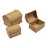 Paper Mache Treasure Chests - Set of 3 - MB7076-3