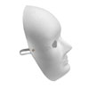 Plain White Paper Fibre Face Masks - Set of 10 - MB7073-10