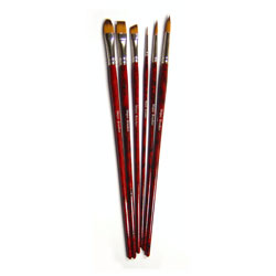 Acrylic Painting Brush Set - Set of 6