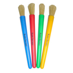 Junior Chubby Brush - Assorted Colours - Set of 4