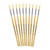 Hog Short Brushes: Round Tip, Size 6 - Pack of 10