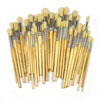 Hog Short Brushes: Round Tip Mixed Set - Set of 100