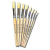 Hog Short Brushes: Round Tip Mixed Set - Set of 200 - MB583-200