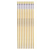 Hog Long Brushes: Flat Tip, Size 4 - Pack of 10